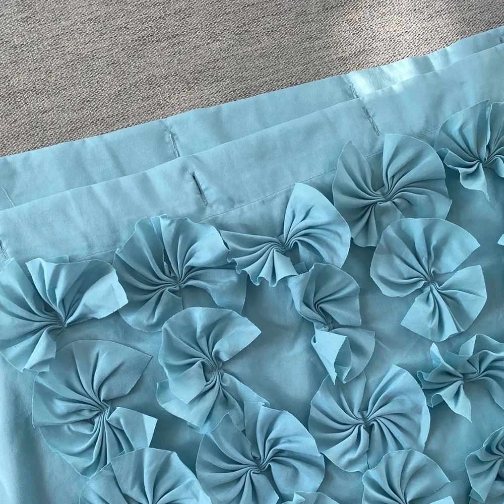 Lush Decor Pretty Blue Shower Curtain